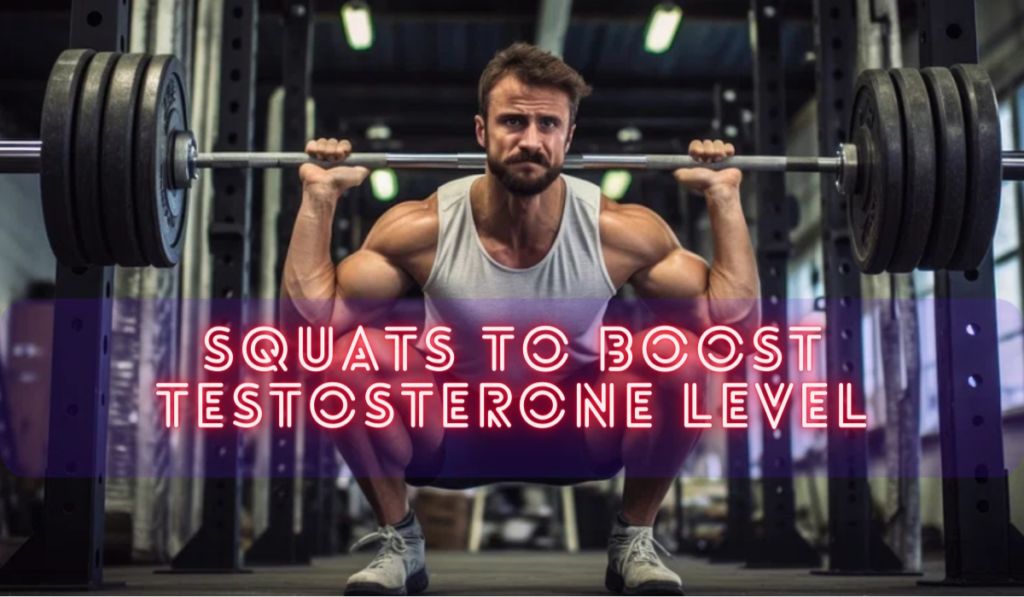 Squats help to boost testosterone