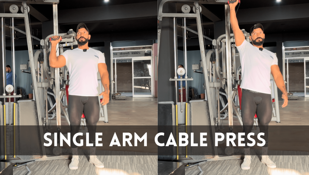 Single Arm Cable Press