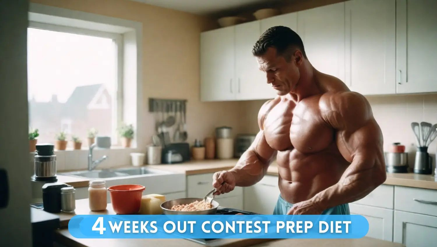 Read more about the article 4 weeks Out Contest Prep Diet: Achieving Best Bodybuilding Condition